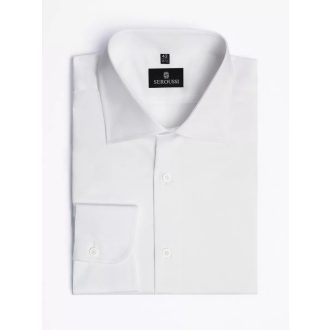 camasa alba barbati slim fit