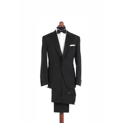 sacou smoking barbati negru clasic