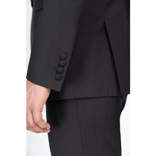 sacou smoking barbati negru clasic