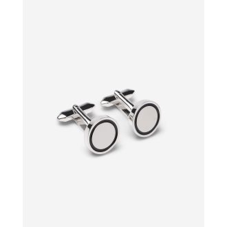 Butoni argintii rotunzi