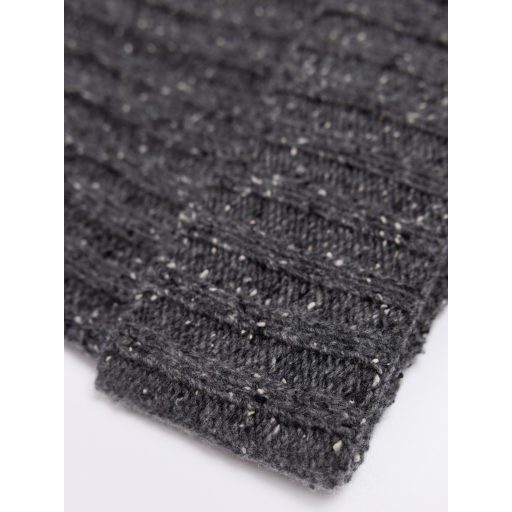 Caciula gri din lana 