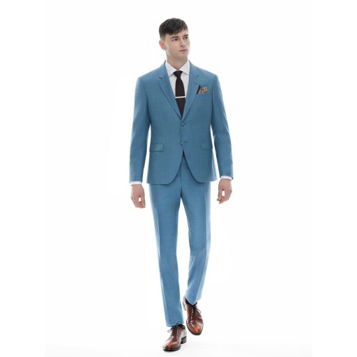 costum turcoaz barbati