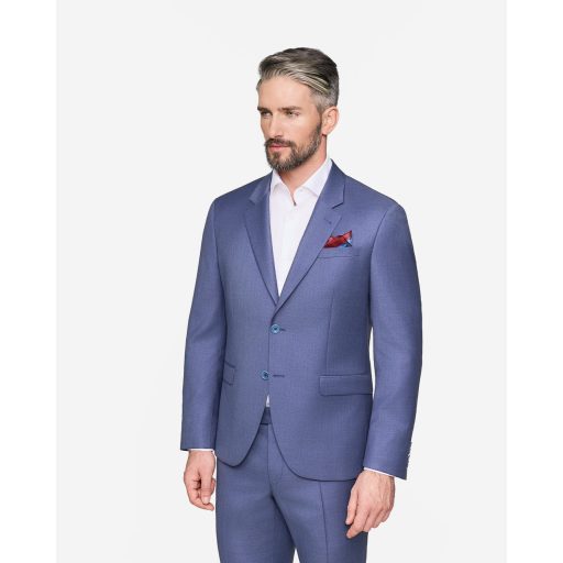 costum business barbati albastru