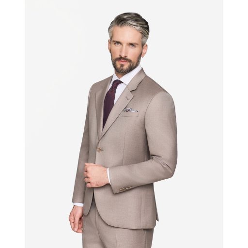 Costum mocha lana Super 110’S