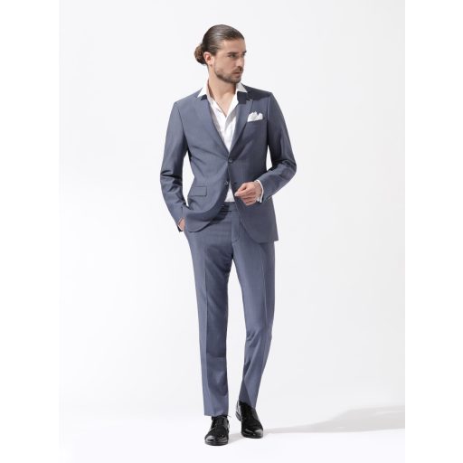 costum albastru barbati