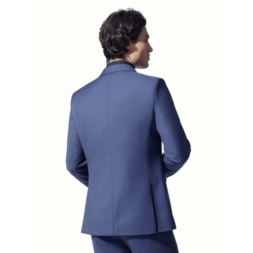 costum albastru indigo barbati