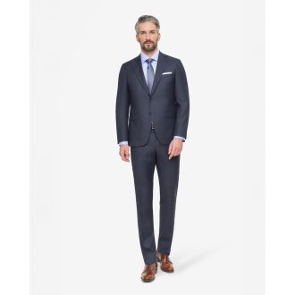 costum barbati business bleumarin