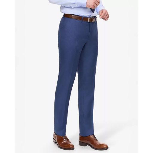 costum barbati business albastru