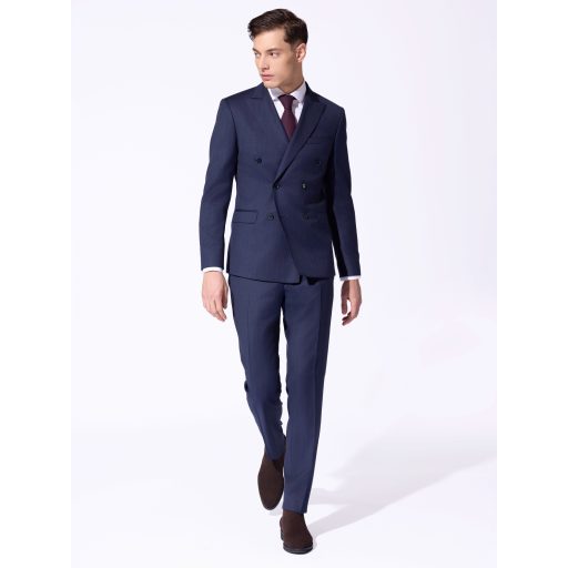 costum bleumarin elegant barbati