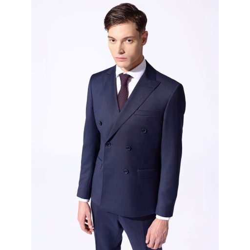 costum bleumarin elegant barbati