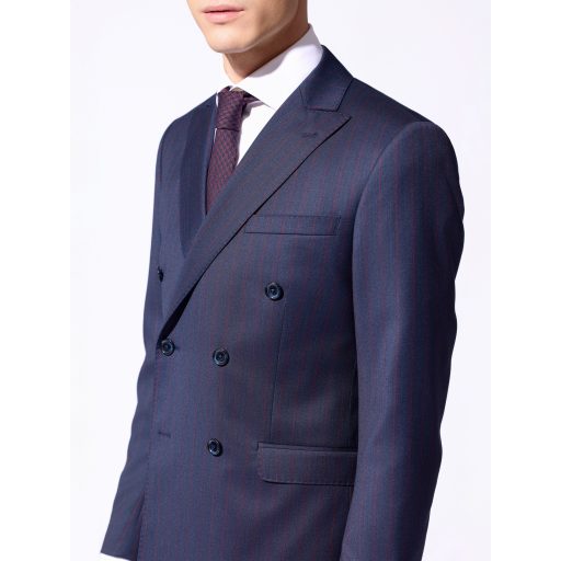 costum bleumarin elegant barbati