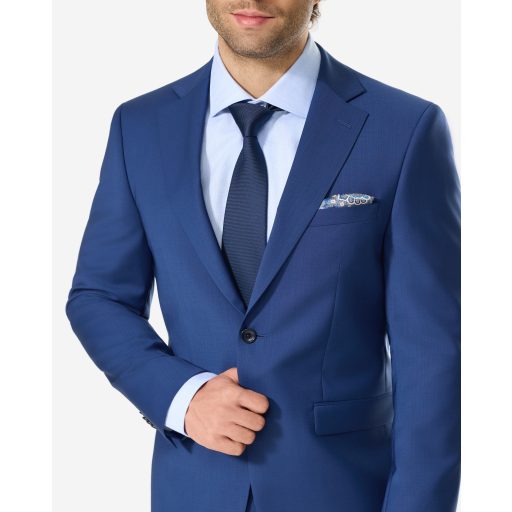 COSTUM ALBASTRU DIN LANA