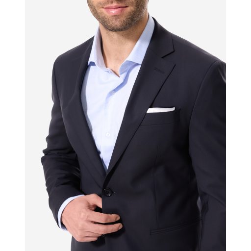 costum barbati slim fit bleumarin