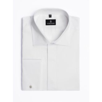 camasa alba barbati bumbac non iron