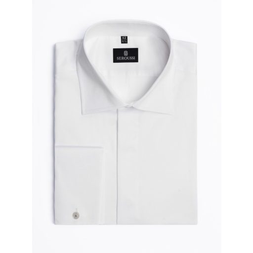 camasa alba barbati bumbac non iron