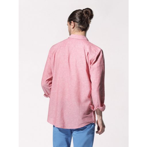 camasa barbati rosie in bumbac