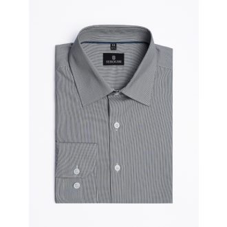 camasa barbati gri cu dungi