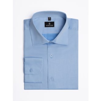 camasa barbati albastra bumbac non iron