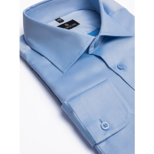 camasa barbati albastra bumbac non iron