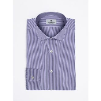 camasa barbati mov cu dungi