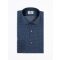 camasa barbati albastru inchis microdesign carouri