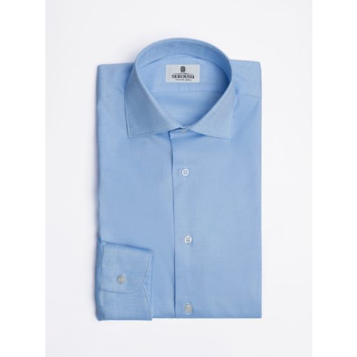 camasa albastra barbati slim fit