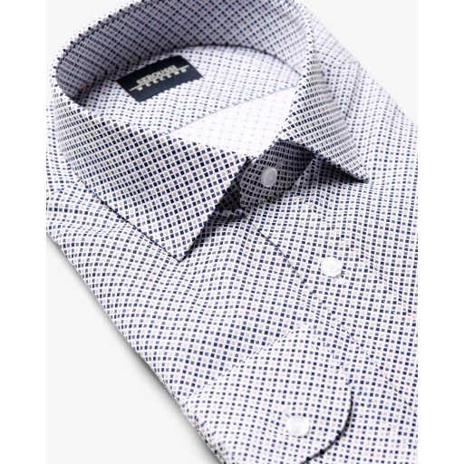 camasa barbati bej cu print geometric