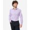 camasa barbati alba cu dungi violet
