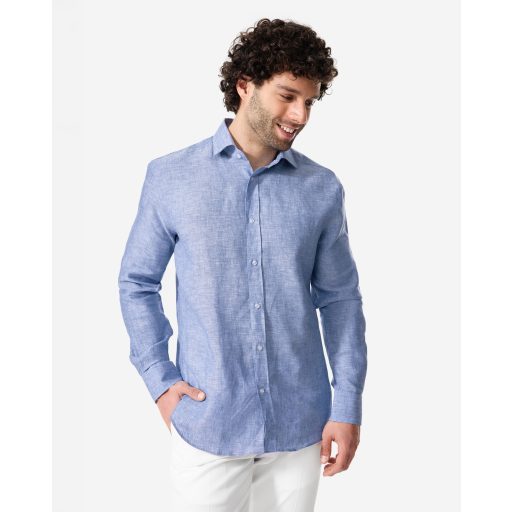 camasa barbati albastra deschis in