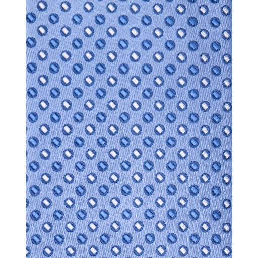 cravata albastra barbati din matase cu desen floral