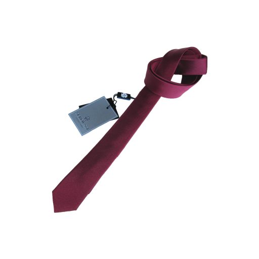 cravata bordo slim barbati