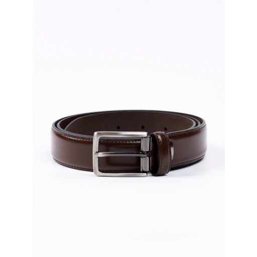 curea piele barbati maro inchis
