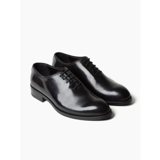 Pantofi Oxford din piele negri