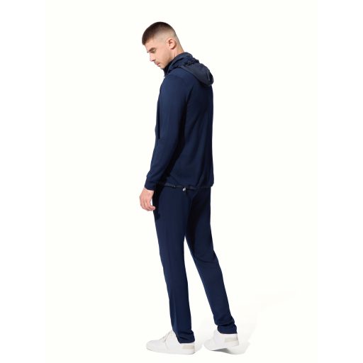 pantaloni jogger albastri barbati