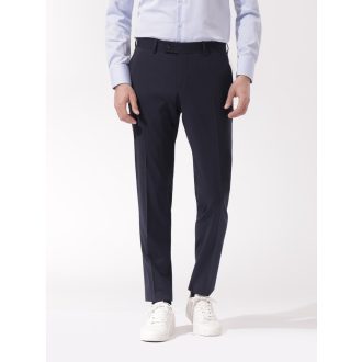 Pantaloni PIMAP solid wool stretch navy