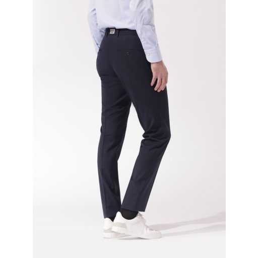pantaloni bleumarin barbati slim fit