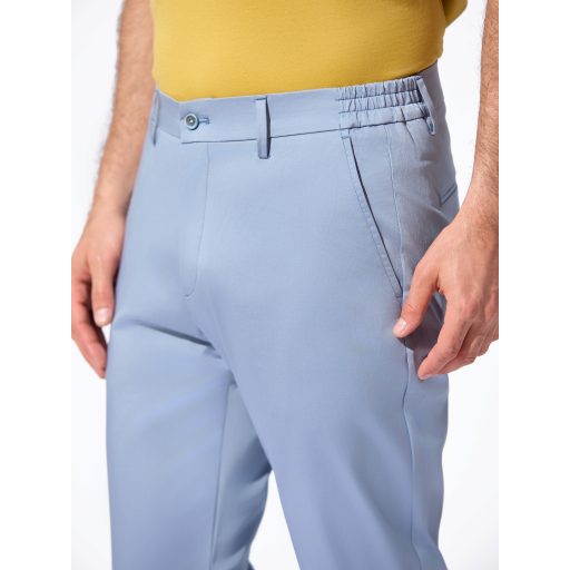 pantaloni chino albastri barbati