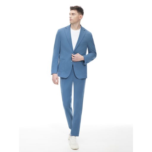 pantaloni tehnici bleu barbati