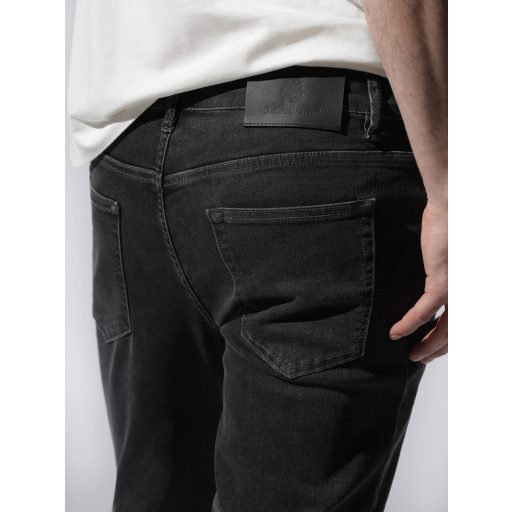 jeans gri inchis barbati