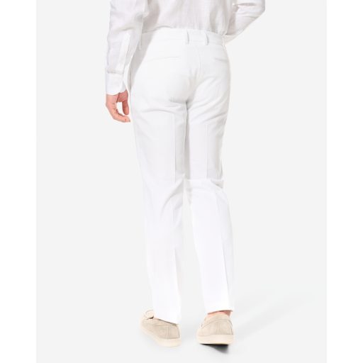 pantaloni chino barbati albi