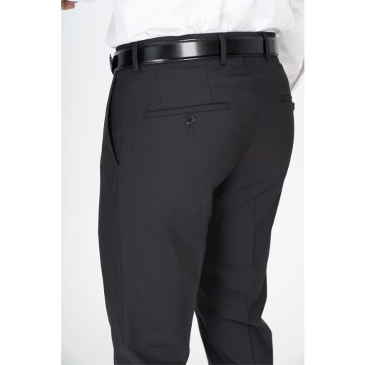 pantaloni negri eleganti barbati lana