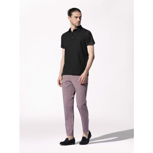 tricou polo negru barbati