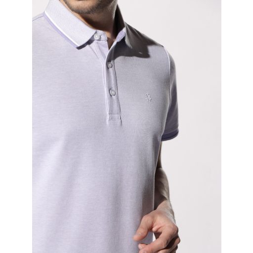 tricou polo mov barbati