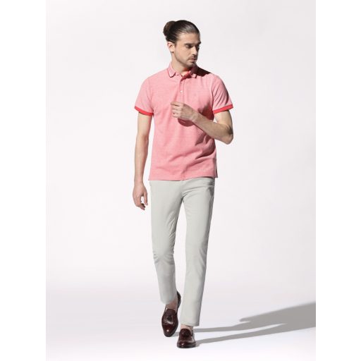 tricou polo rosu barbati