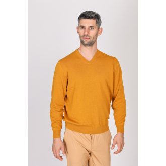 Pulover barbati  mustar
