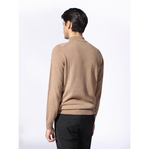 Pulover casmir bej tip helanca