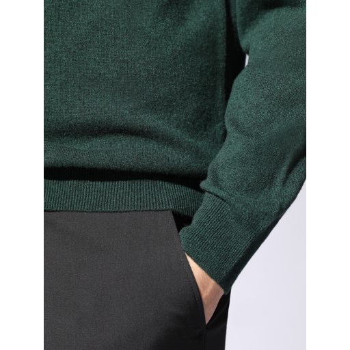 Pulover casmir verde tip helanca