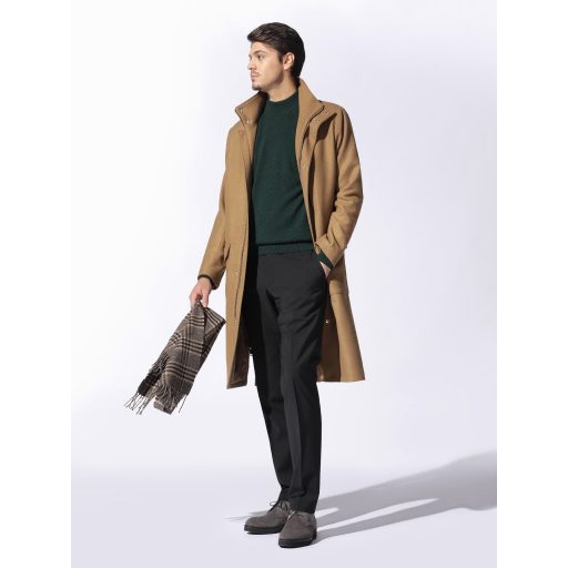 Pulover casmir verde tip helanca