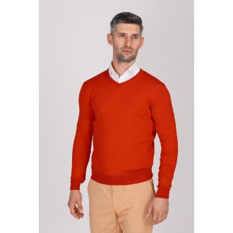 Pulover barbati  rosu