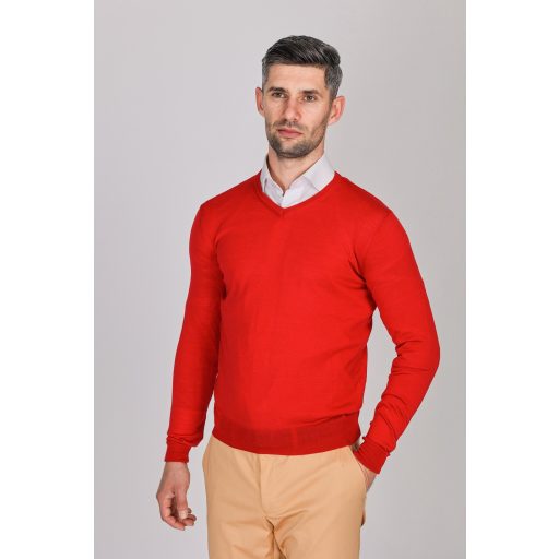 Pulover barbati  rosu